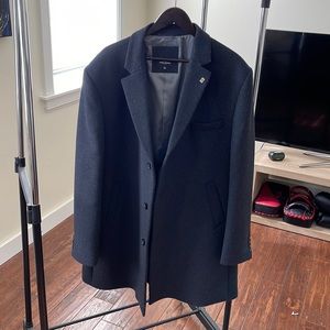 Daniel Hechter Paris XXL Navy Blue Trench-coat